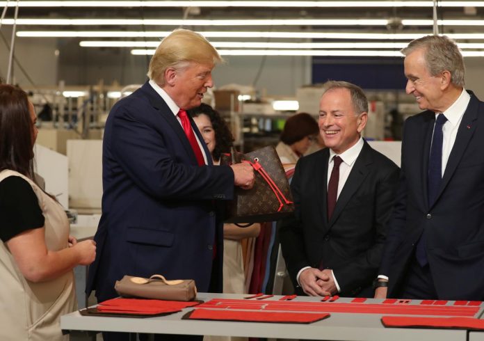 Trump’s Vuitton visit stirs discord at the brand as designer hits out | GG2