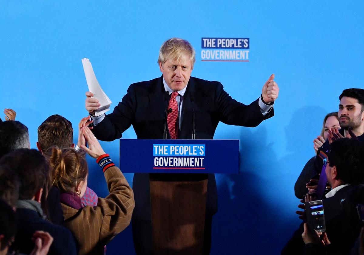 Britain Speeds Towards Brexit As Johnson Scores Landslide Election Win