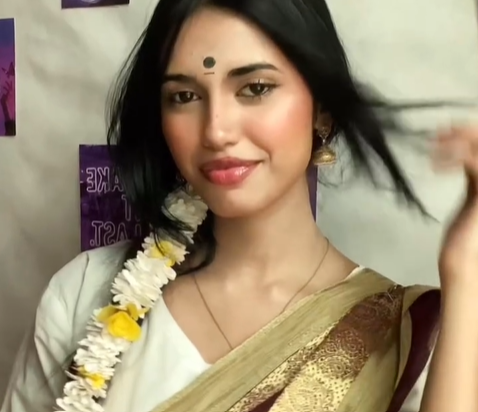 Pakistani influencer goes viral for her south Indian dress - GG2