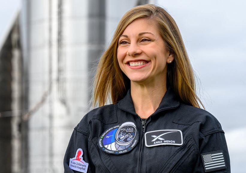 Indian American Anna Menon Joins First Civilian Spacewalk Crew GG2