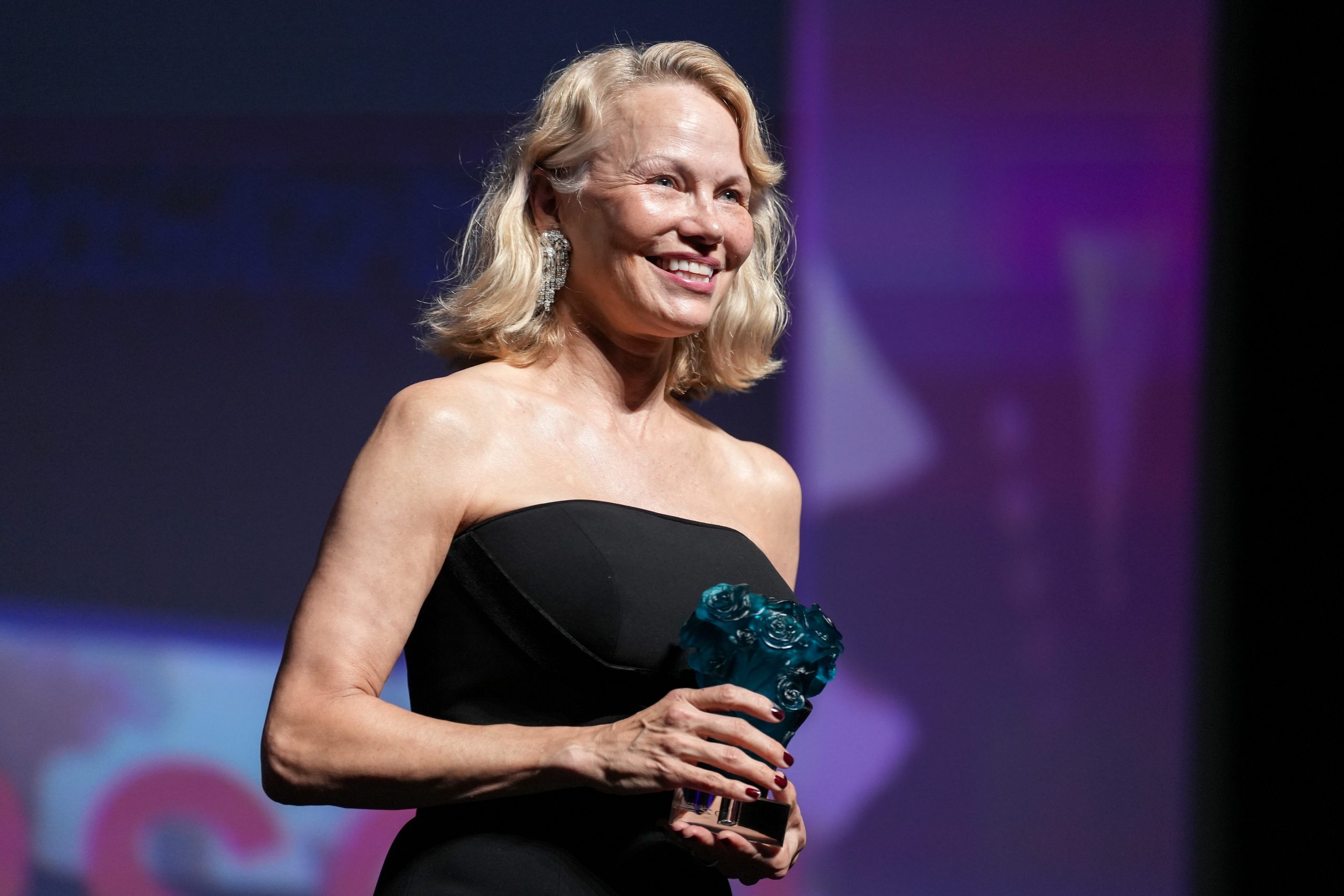 Pamela Anderson Shuts Down Liam Neeson Rumors At Deauville